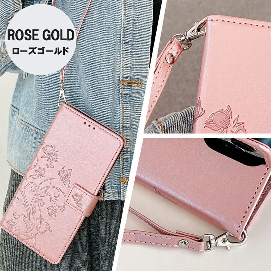 iPhone16Pro 手帳ケース iPhone 手帳型 アイフォン16プロ 16 Pro ケース カバー PUレザー カードポケット カード収納 スタンド機能 マグネット 蝶々 バタフライ