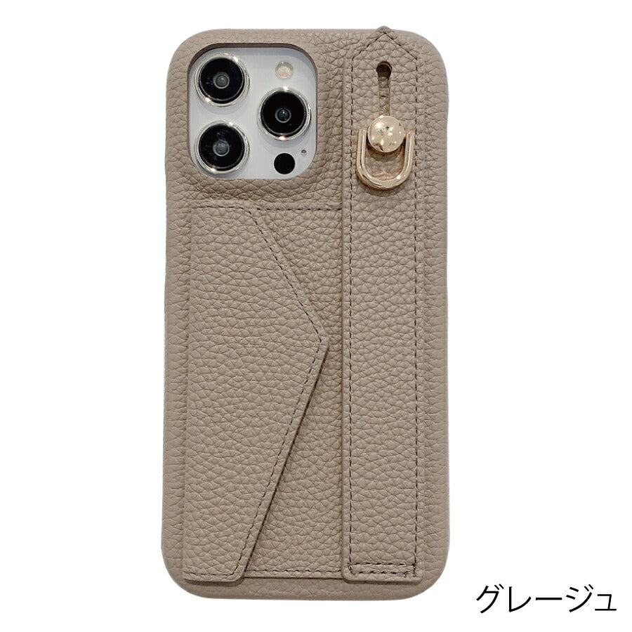 iPhone14Pro ケース iPhone アイフォン14プロ iPhone14Pro ケース カバー PUレザー カード収納 フィンガーバンド