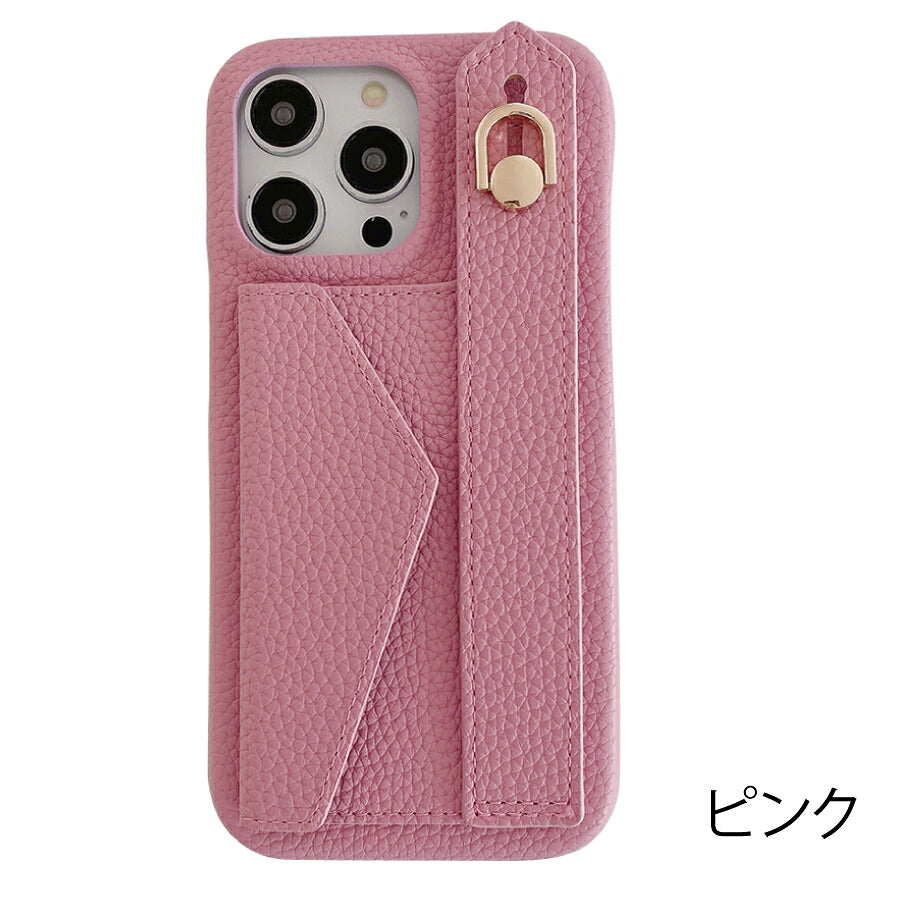 iPhone13ProMax ケース iPhone アイフォン13プロマックス iPhone 13 promax ケース カバー PUレザー カード収納 フィンガーバンド