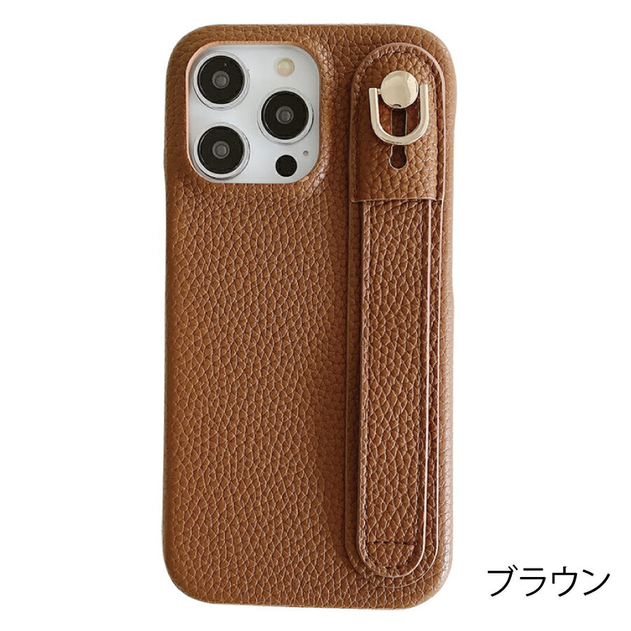 Galaxy A54 5G SC-53D SCG21 ケース GalaxyA54 ギャラクシーA54 ケース カバー PUレザー フィンガーベルト フィンガーバンド