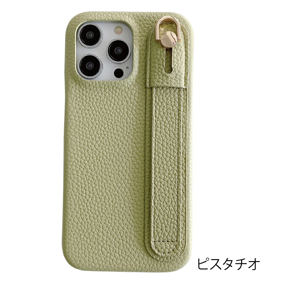 iPhone14 ケース iPhone アイフォン14 iPhone 14 ケース カバー PUレザー フィンガーベルト フィンガーバンド