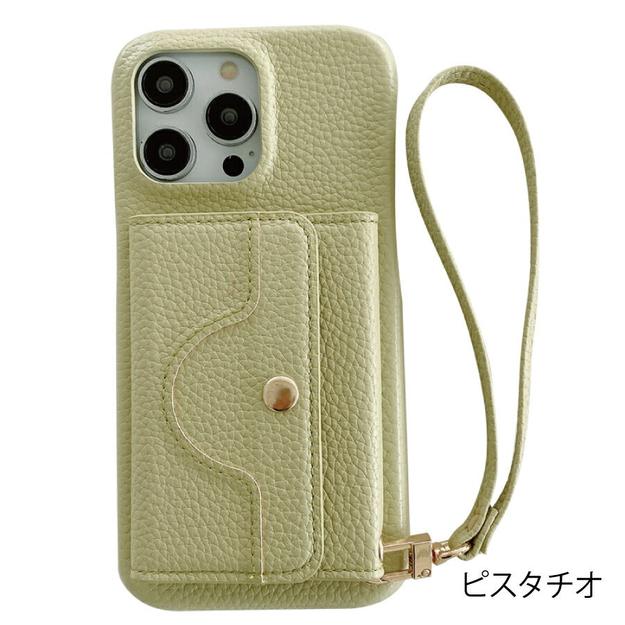 iPhone13 ケース iPhone アイフォン13 iPhone 13 ケース カバー PUレザー カードポケット カード収納 ミラー付