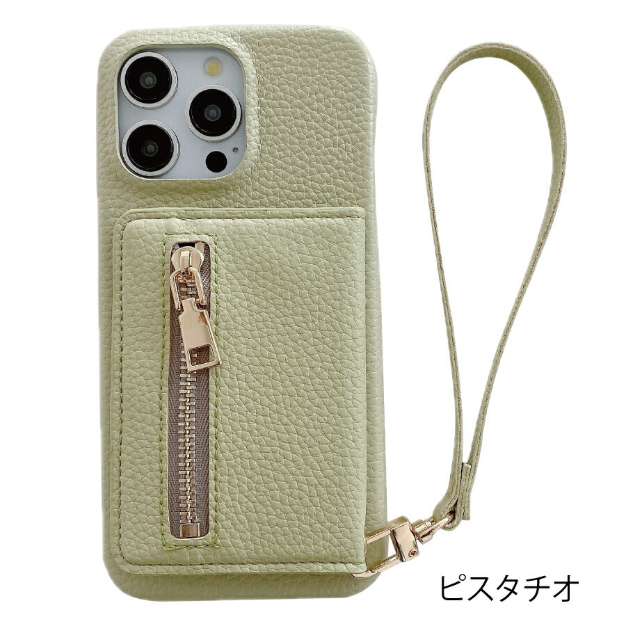 iPhone15Pro ケース iPhone アイフォン15プロ iphone 15 pro ケース カバー PUレザー カードポケット カード収納 ミラー付