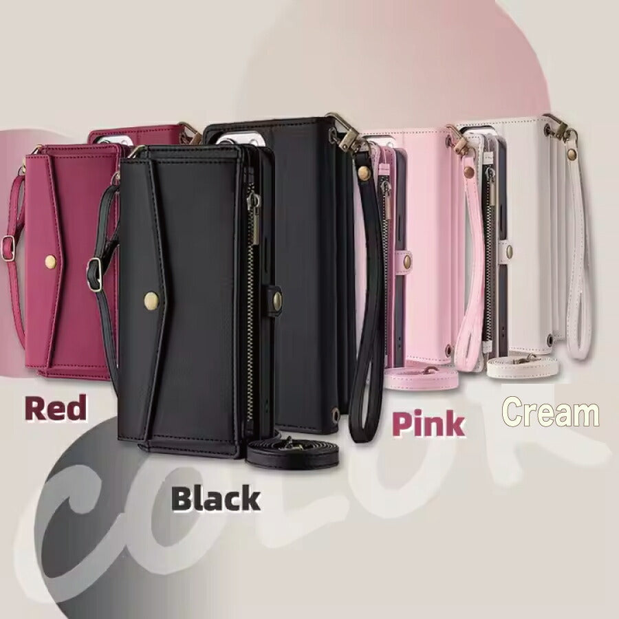 Xiaomi POCO M7 Pro 5G 手帳ケース POCOM7Pro 手帳型 ポコM7プロ 手帳タイプ ケース カバー PUレザー カードポケット カード収納 サイドポケット スタンド機能 ショルダーストラップ ブラック