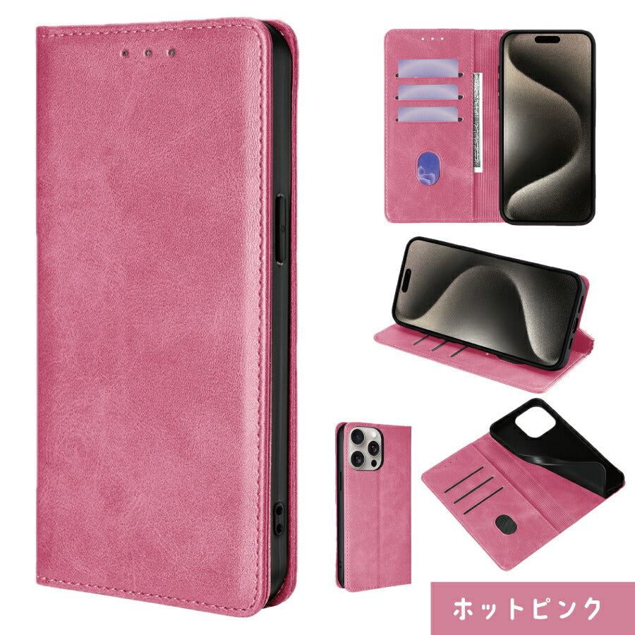 AQUOS R7 / P7 SH-52C A202SH 手帳ケース AQUOSアール7 手帳型 アクオスアール7 アクオスR7 手帳タイプ ケース カバー PUレザー カード収納 スタンド機能 マグネット開閉 無地 シンプル おしゃれ