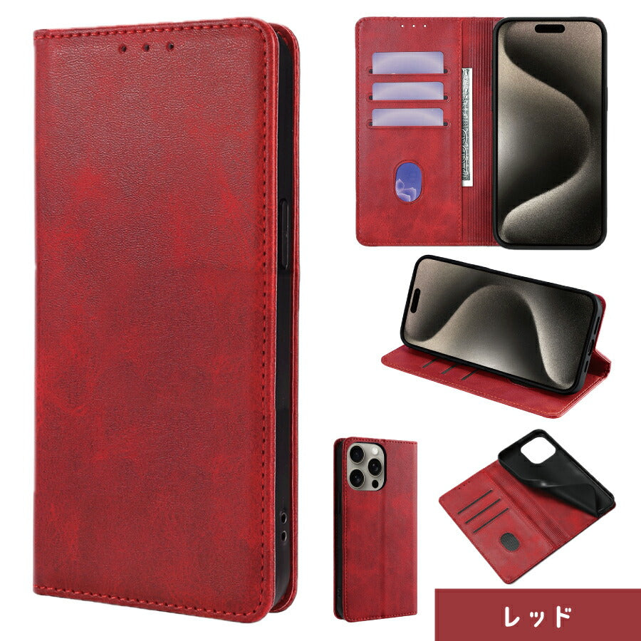 AQUOS wish5 SH-52F / A502SH / SH-M32 手帳ケース アクオス wish5 手帳型 アクオス 手帳タイプ ケース カバー PUレザー カード収納 スタンド機能 マグネット開閉 無地 シンプル おしゃれ