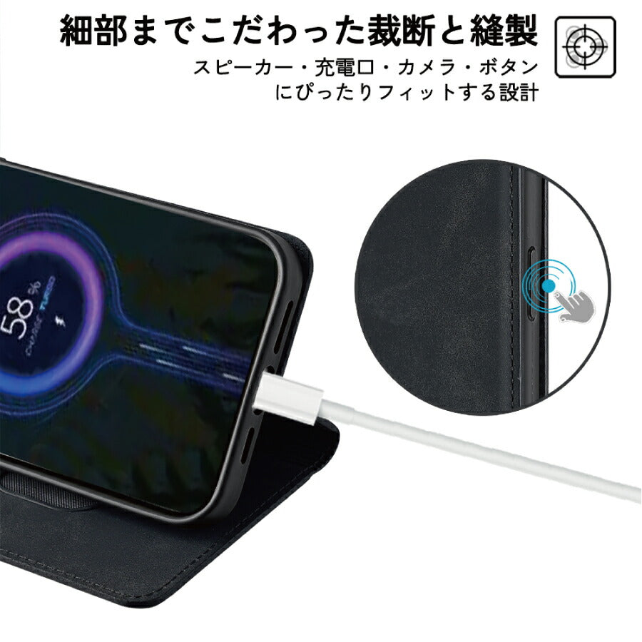 Galaxy S23 FE 5G SCG24  手帳ケース Galaxys23FE 手帳型 ギャラクシーエス23エフイー ギャラクシー 手帳タイプ ケース カバー PUレザー カード収納 スタンド機能 マグネット開閉 無地 シンプル おしゃれ