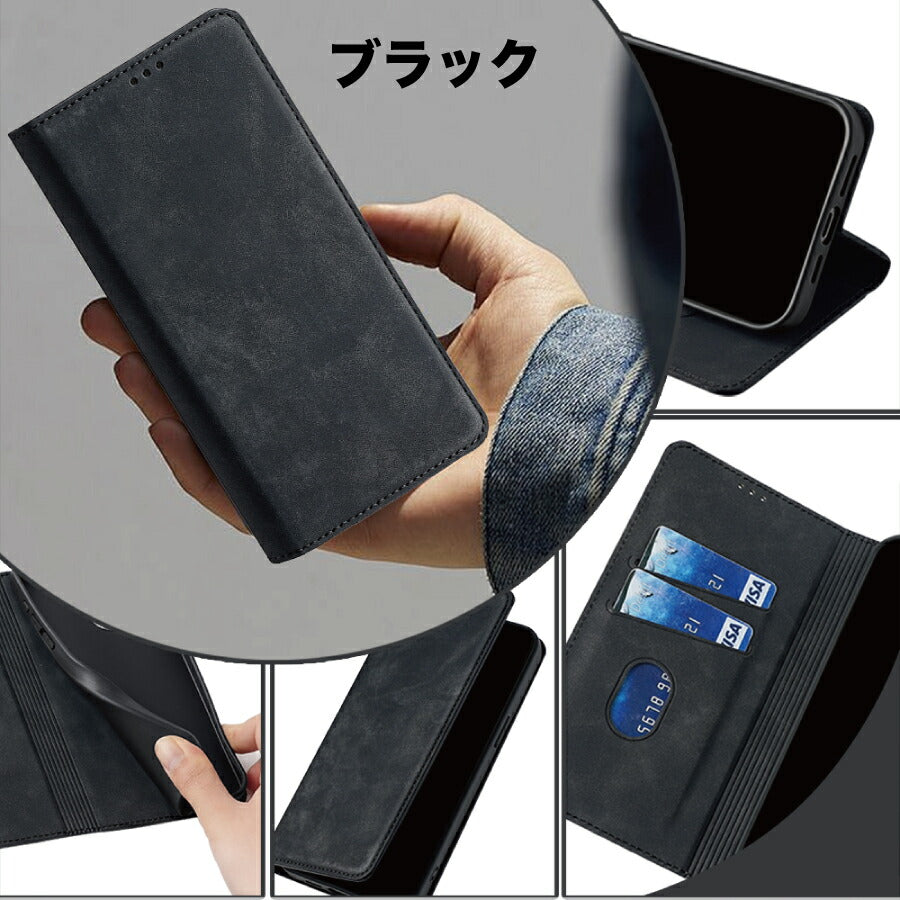 iPhone13mini  手帳ケース iPhone 手帳型 アイフォン13ミニ iPhone 13 mini ケース カバー PUレザー カード収納 スタンド機能 マグネット開閉 無地 シンプル おしゃれ