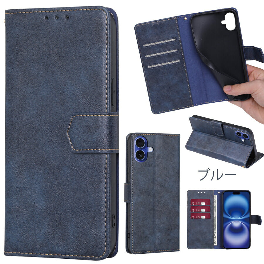 Android One S8 S8-KC  手帳ケース アンドロイドワン AndroidOneS8手帳型 手帳タイプ ケース カバー PUレザー カード収納 スタンド機能 マグネット開閉 無地 シンプル おしゃれ