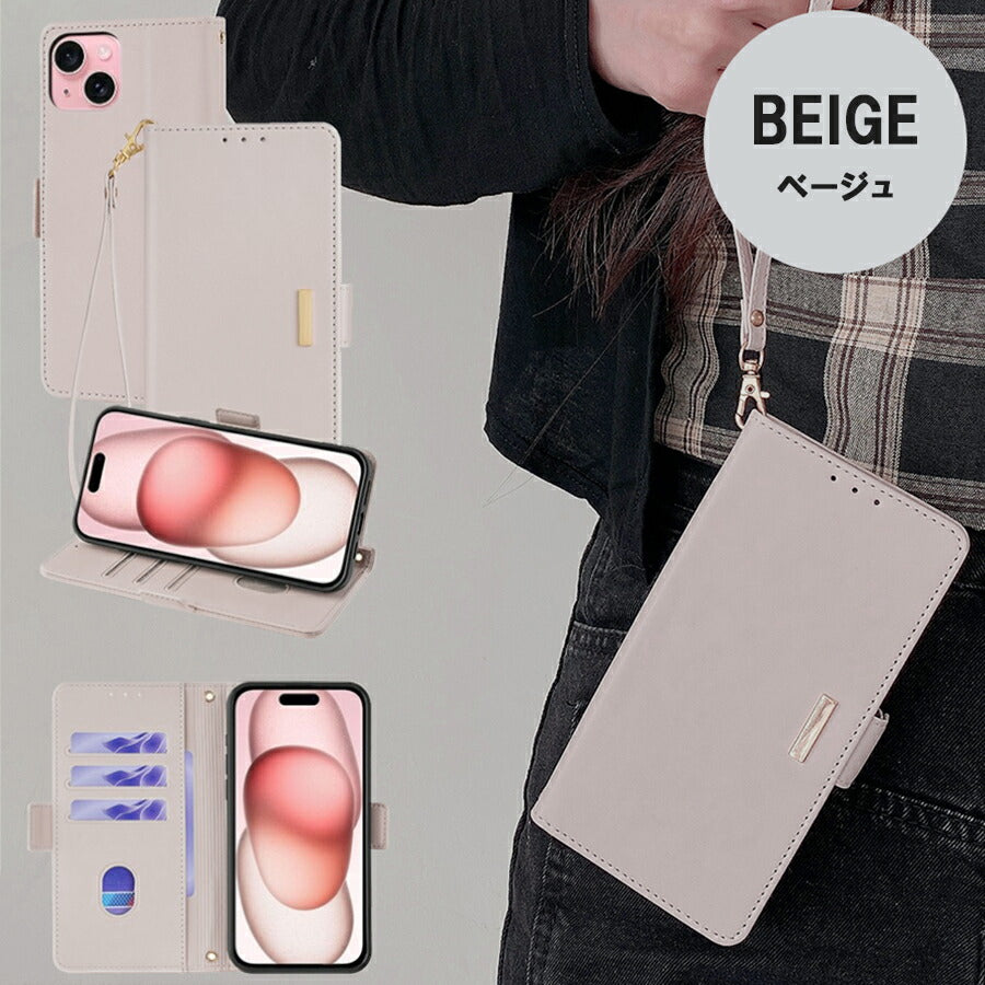 iPhone17Pro 手帳ケース iPhone 手帳型 アイフォン17プロ 17 Pro ケース カバー PUレザー カードポケット カード収納 サイドポケット スタンド機能