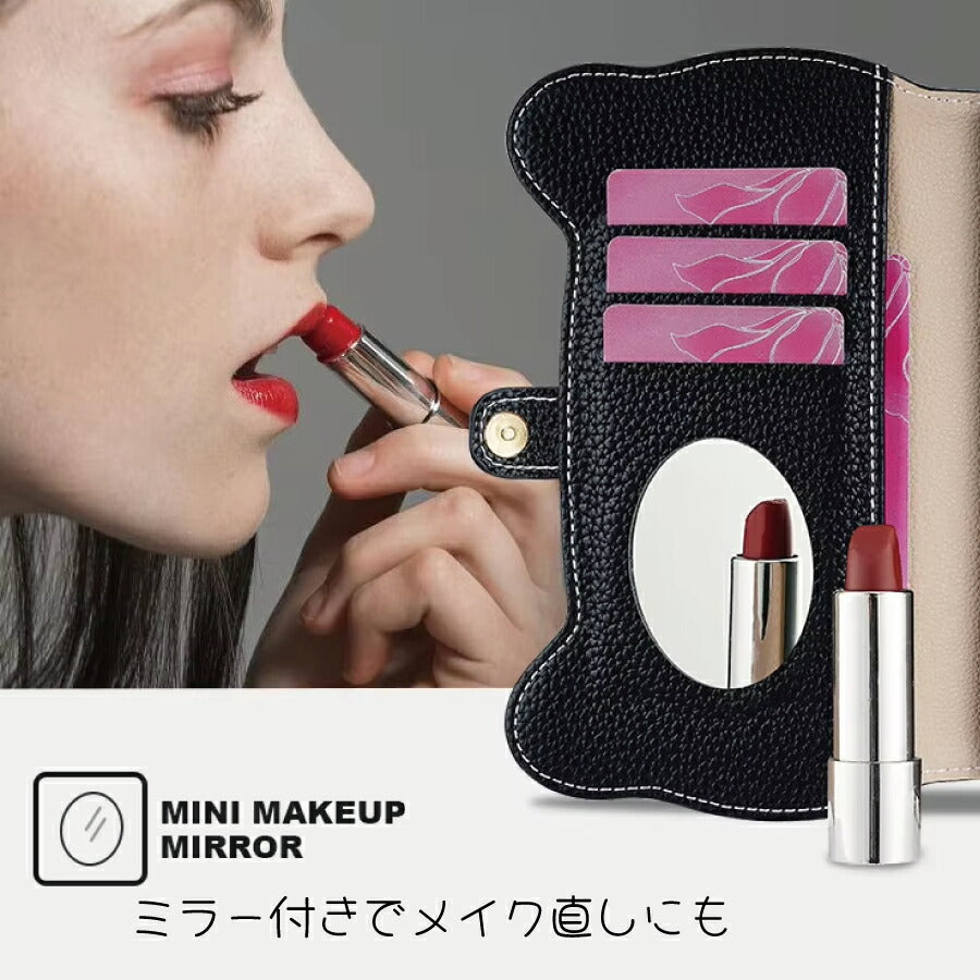iPhone17Pro 手帳ケース アライグマ レッサーパンダ ショルダーストラップ ショルダーケース iPhone 手帳型 アイフォン17プロ 17 Pro ケース カバー PUレザー カード収納 サイドポケット スタンド機能 ウォレットケース
