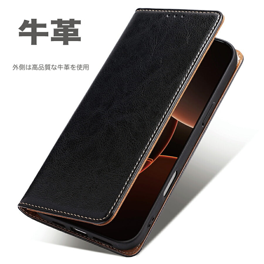 本革 牛革 iPhone17ProMax 手帳ケース iPhone 手帳型 アイフォン17プロマックス 17 Pro Max ケース カバー PUレザー カード収納 スタンド機能 マグネット開閉 無地 シンプル おしゃれ