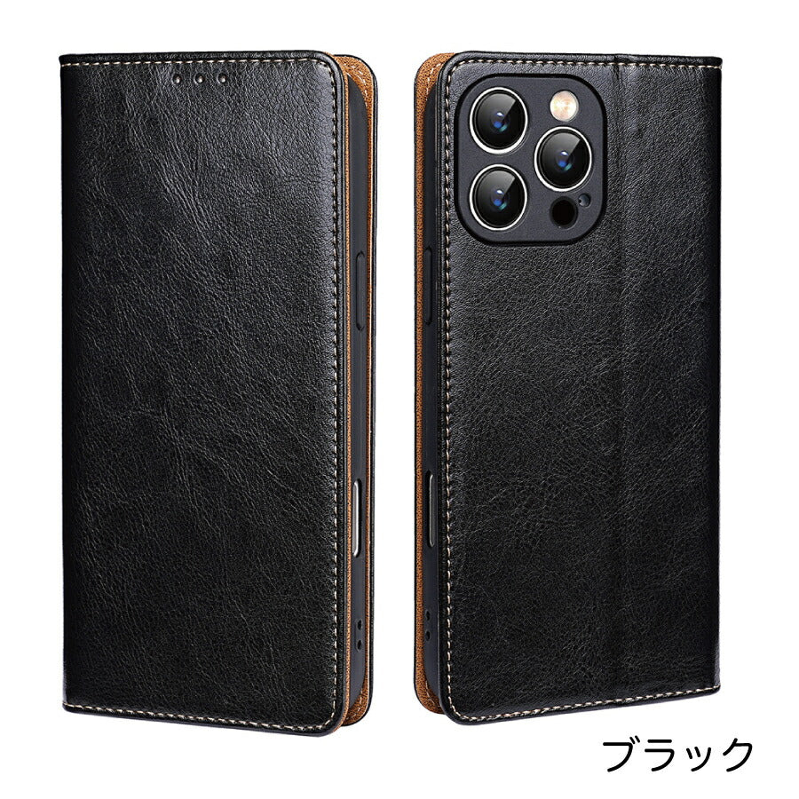 本革 牛革 OPPO A3 5G 手帳ケース oppoa3 手帳型 オッポa3 手帳タイプ ケース カバー PUレザー カード収納 スタンド機能 マグネット開閉 無地 シンプル おしゃれ